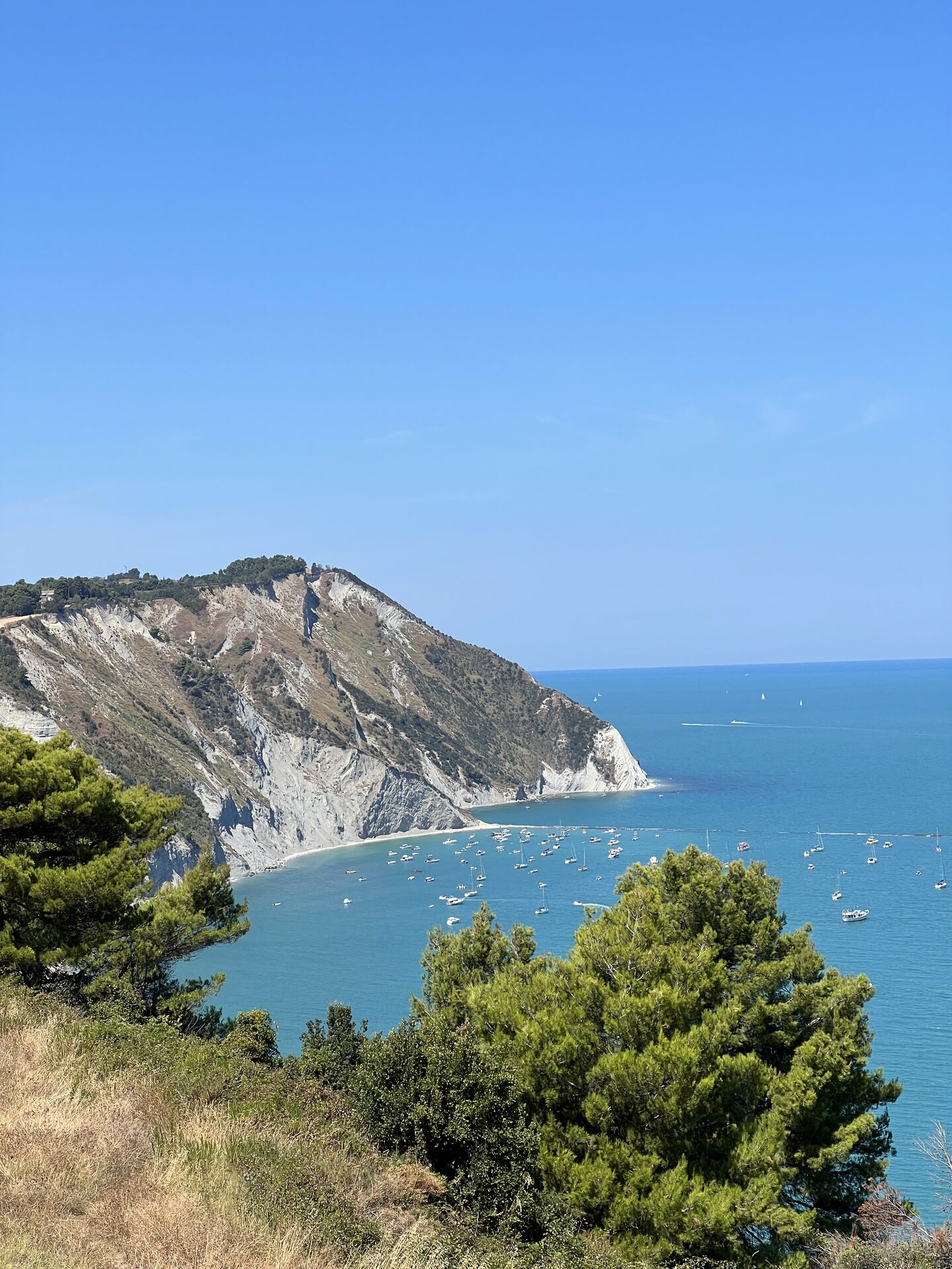 La costa del Conero verso Portonovo