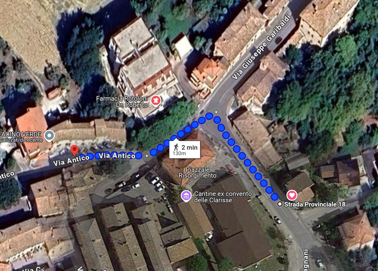 Supermercato locale a Belvedere Ostrense
